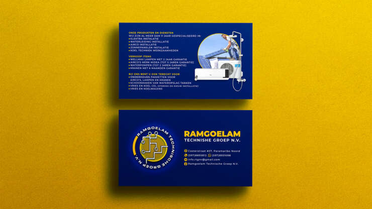 Business card: Ramgoelam