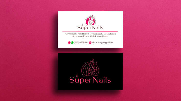 Business card: Supernails
