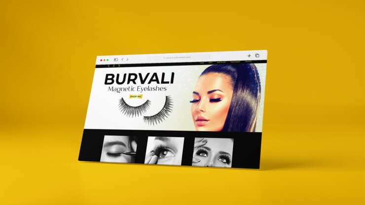 Website template: Burvali